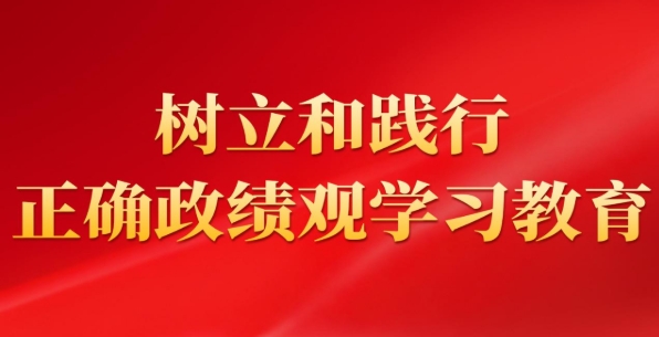 樹立和踐行正確政績觀
